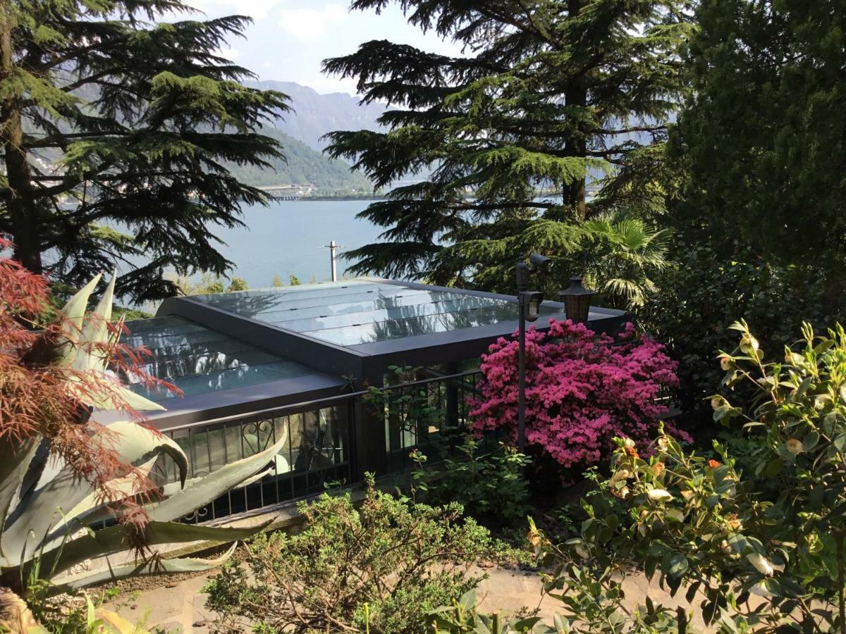 Mon Amour Appartamento In Villa Vista Lago A Lugano-Melide Eksteriør bilde